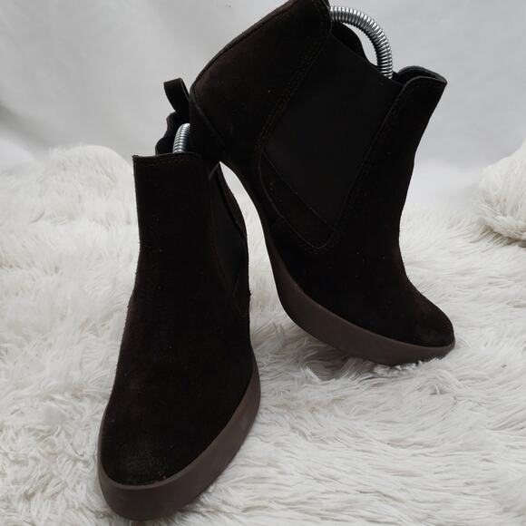 PEDRO GARCIA ANKLE BOOTIES BROWN SUEDE SIZE 39 - Picture 13 of 16